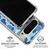 Light Blue Street Camo Pixel 9/9 Pro Clear Case